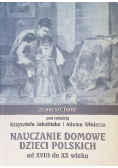 Nauczanie domowe dzieci polskich od XVIII do XX wieku