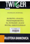 Bankowa analiza przedsiębiorstwa dla potrzeby oceny ryzyka kredytowego