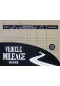 Vehicle Mileage Log Book