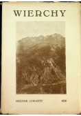 Wierchy rocznik czwarty 1926 r.