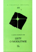 Z tradycji mniszej Tom 19 Listy o modlitwie