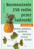 Rozmnażanie 250 roślin przez sadzonki