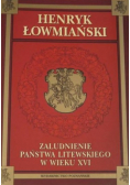 Zaludnienie Państwa Litewskiego w wieku XVI