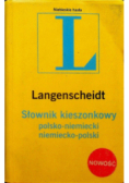 Langenscheidt Słownik kieszonkowy polsko niemiecki niemiecko polski