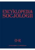 Encyklopedia socjologii Tom 3 O - R