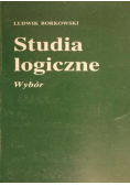 Studia logiczne Borkowski Wybór
