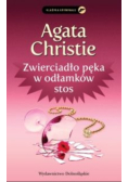 Zwierciadło pęka w odłamków stos