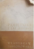 Jabłonowski Pamiętniki z lat 1851-1893