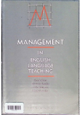 Management in english language teaching