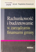 Rachunkowość i budżetowanie w zarządzaniu