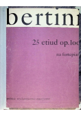 Bertini 25 etiud op 100 na fortepian