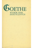 Goethe Wybór pism estetycznych