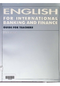 English for International Banking and Finance Guide for teachers