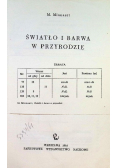 Światło i barwa w przyrodzie