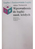 Wprowadzenie do logiki nauk ścisłych