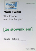Książę i żebrak z podręcznym słownikiem angielsko-polskim