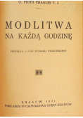 Modlitwa na każdą godzinę 1931 r.