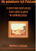 Z historii refleksji nad obyczajem w oświeceniu
