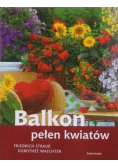Balkon pełen kwiatów