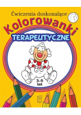Kolorowanki terapeutyczne. Ćwiczenia z pajacykiem