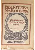 Średniowieczna poezja polska świecka