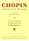 Chopin Complete Works Tom XI Fantasia. Berceuse. Barcarolle