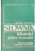 Słownik lekarski polsko-francuski