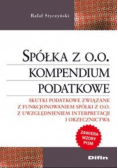 Spółka z oo Kompendium podatkowe