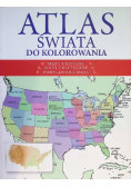 Atlas świata do kolorowania