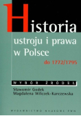 Historia ustroju i prawa w Polsce od 1772 - 1795