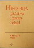 Historia państwa i prawa Polski 1918 1939 Część I