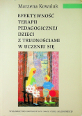 Efektywność Terapii Pedagogicznej Dzieci Z Trudnościami W Uczeniu Się