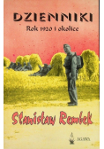 Dzienniki Rok 1920 i  okolice