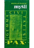 Piasecki myśli