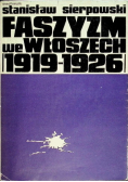 Faszyzm we Włoszech 1919-1926
