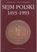 Sejm Polski 1493 - 1993 r.