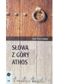 Słowa z góry Athos