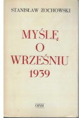 Myślę o wrześniu 1939