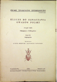 Klucze do oznaczania owadów Polski część XIX zeszyt 86