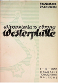 Wspomnienia z obrony Westerplatte
