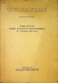 Publicystyka Józefa Ignacego Kraszewskiego w latach 1859-1872