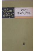 Esej o wierszu