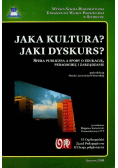 Jaka kultura Jaki dyskurs