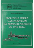 Społeczna opieka nad zabytkami na ziemiach polskich do 1918 roku