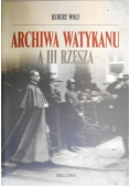 Archiwa Watykanu a III Rzesza