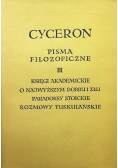 Pisma filozoficzne Tom III