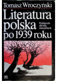 Literatura polska po 1939 roku