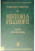 Historia filozofii Tom 6 Od Wolffa do Kanta