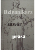 Dziennikarz utwór prasa