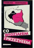 Co widziałem i przeżyłem